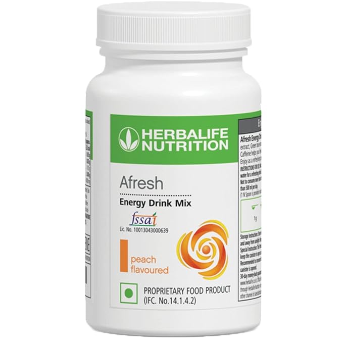 Afresh Energy Drink Mix #1296 Peach